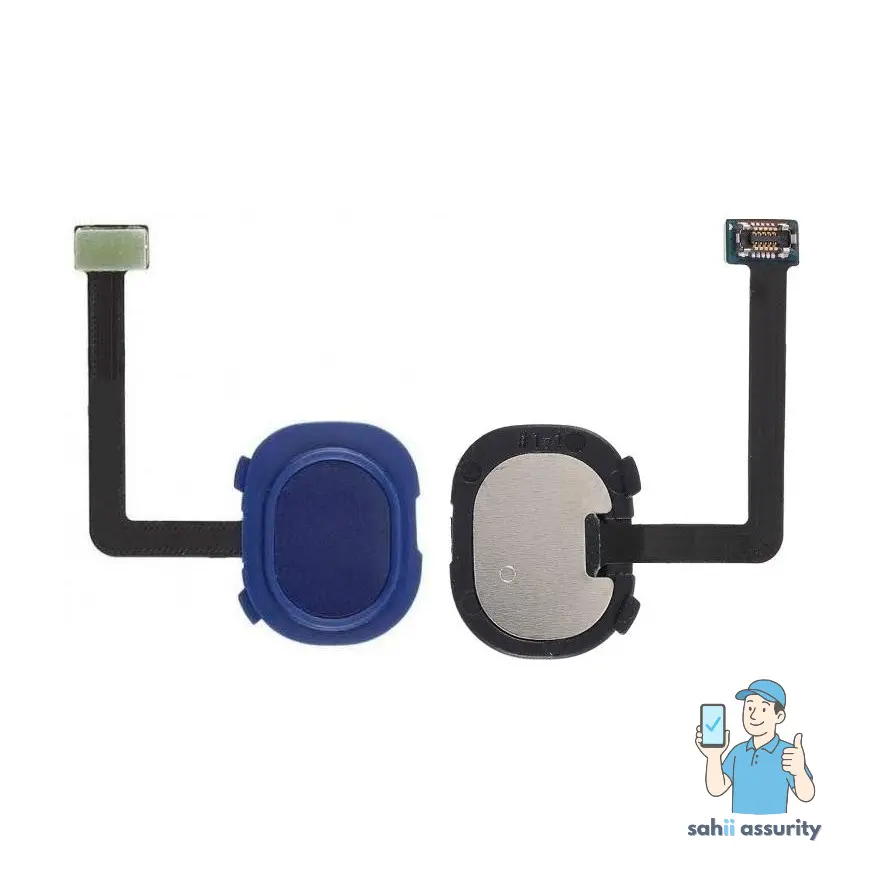 Fingerprint Sensor with Flex Cable for Samsung Galaxy M30 Blue